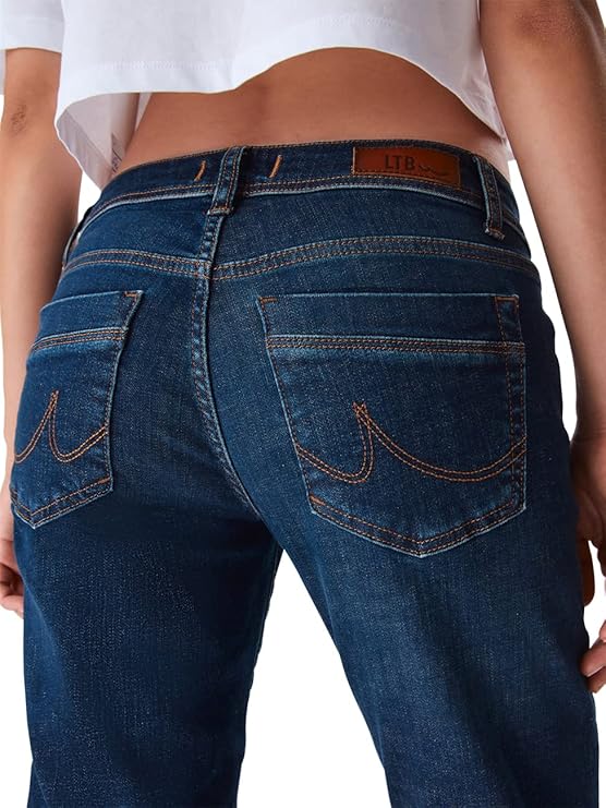 LTB Damen Jeans Valerie Bootcut - Blau - Mandy Wash günstig kaufen