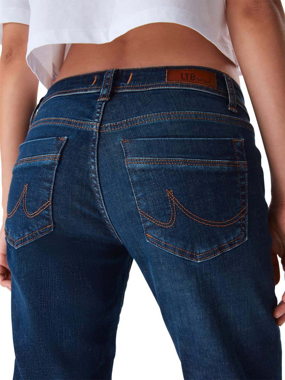 LTB Jeans Damen Stretch Valerie Bootcut Fit Jeanshose Hose Denim Tiefer Bund Blau 24 25 26 27 28 29 30 31 32 33 34