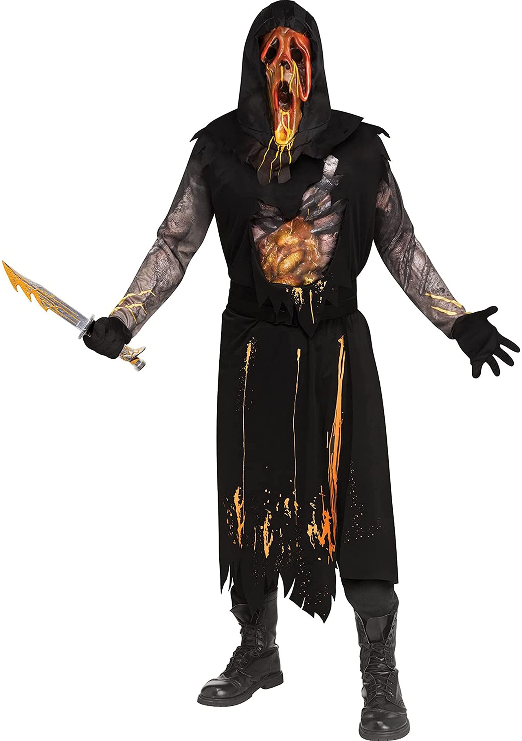 Dead by Daylight Scorched Ghost Face Adult Costume