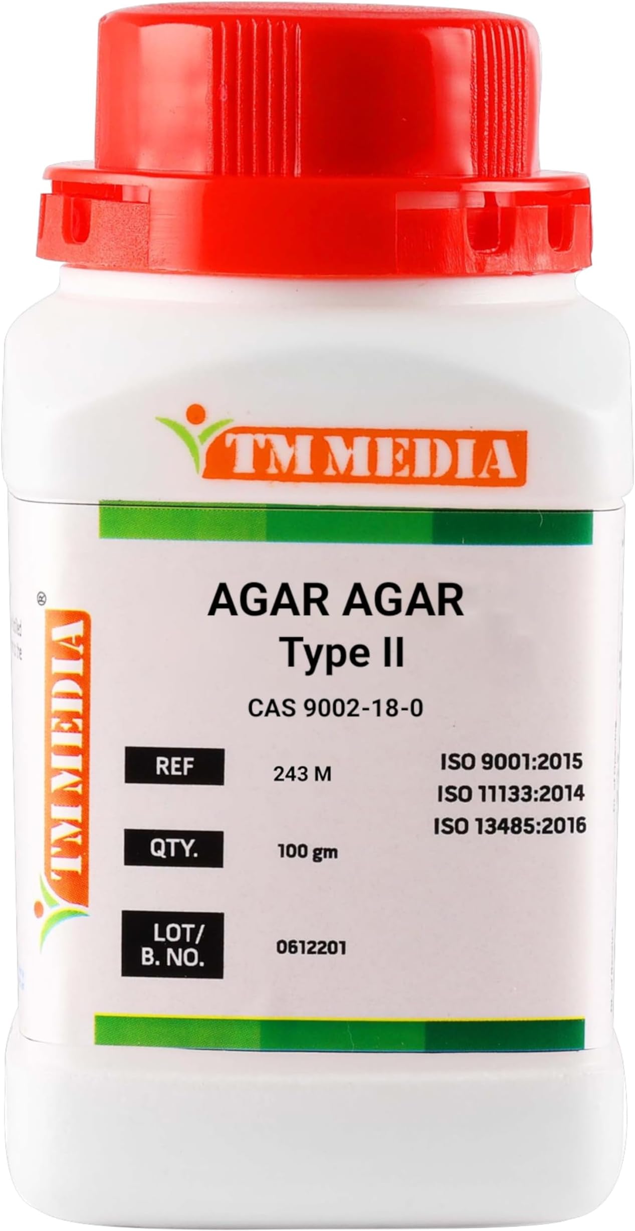 TM MEDIA (Titan Biotech) Agar Agar Type - II 100gm