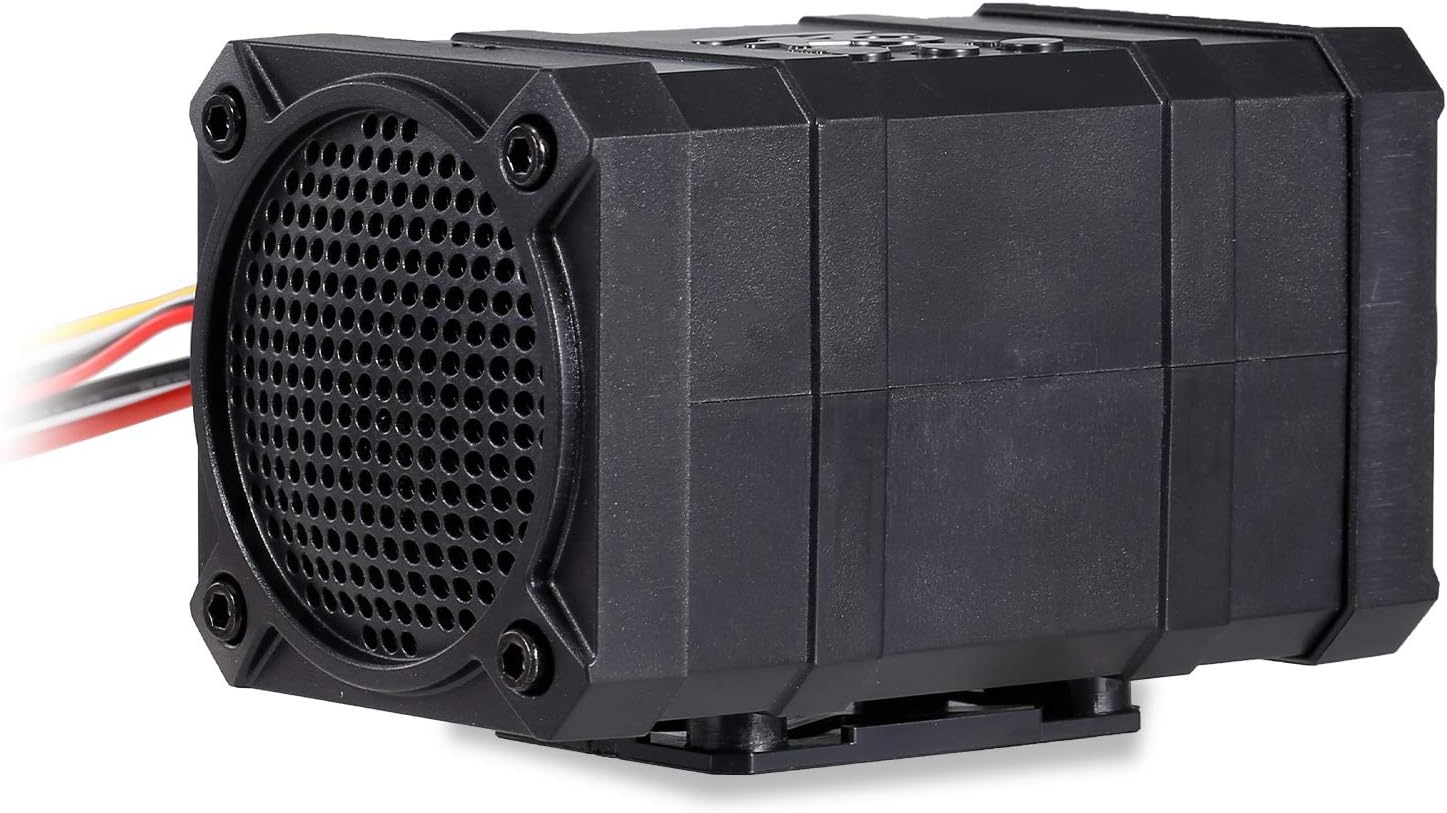 Engine Sound Simulator for rc Cars, RC Car Engine Sound Simulator Dual Channel 5 Styles Sound Mode Compatible with RC Hsp Redcat Axial Scx10 D90 Hpi Sports Car Truck On Road