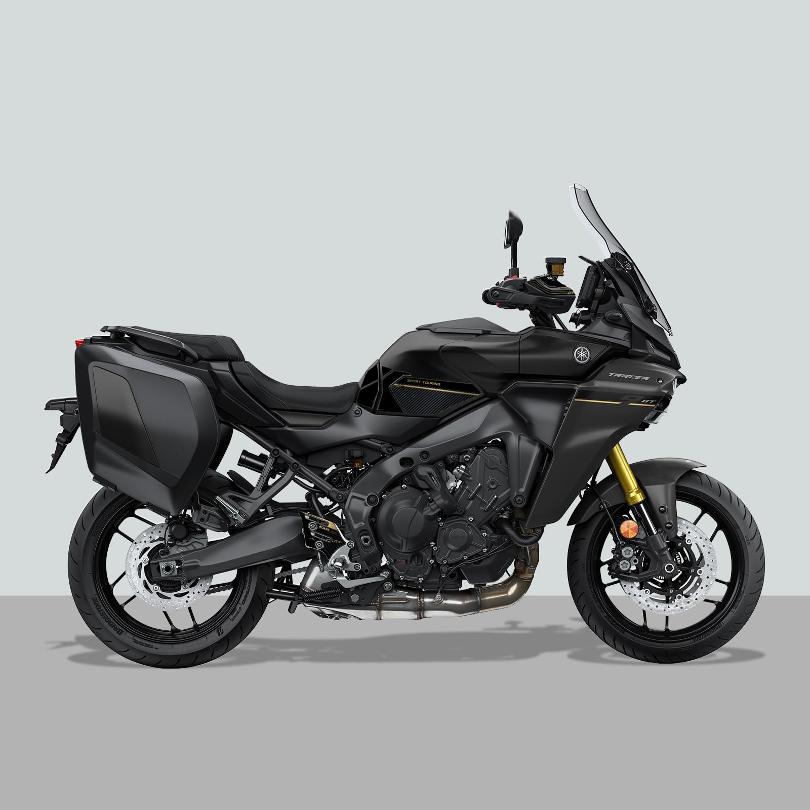 Resin Bike Kit Autocollant Moto Compatibles avec Yamaha Tracer 9 GT 2025-2026. Protection Grip de Réservoir, Bout de Carénage Moto Contre Les Chocs et Les Éraflures. Autocollant 3D Made in Italy