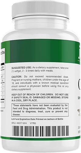 Miniatura 3 de Usando solo aceite de pescado pelágico 100% puro cosechado en mar, lo que hace que este suplemento sea alto en EPA y DHA.