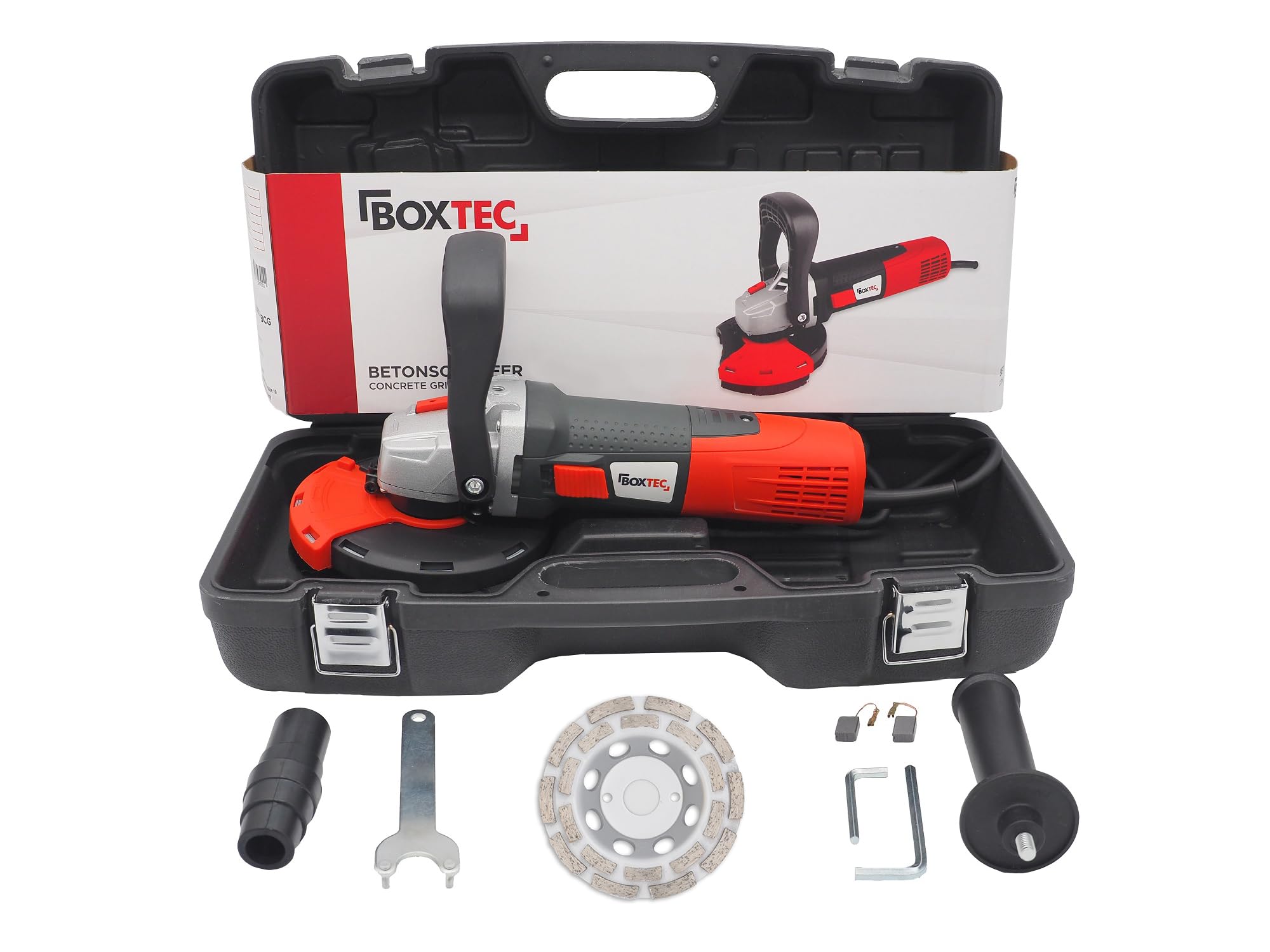 BOXTEC Betonschleifer 1400W Set