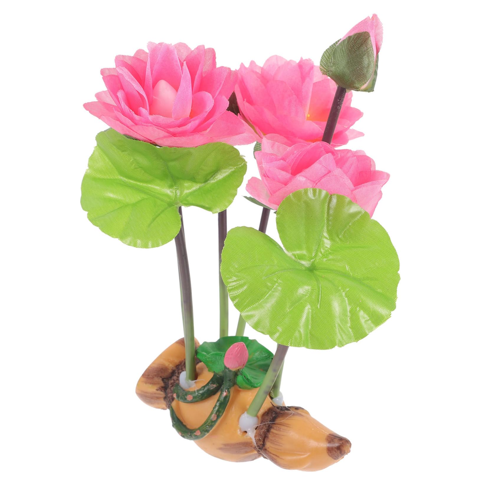 ULTECHNOVO 4 Pièces Ornements De Racines Ornement De Paysage D'Aquarium Plantes Aquatiques Décoration D'Aquarium Décor D'Aquarium Paysages Plante D'Aquarium Paysage