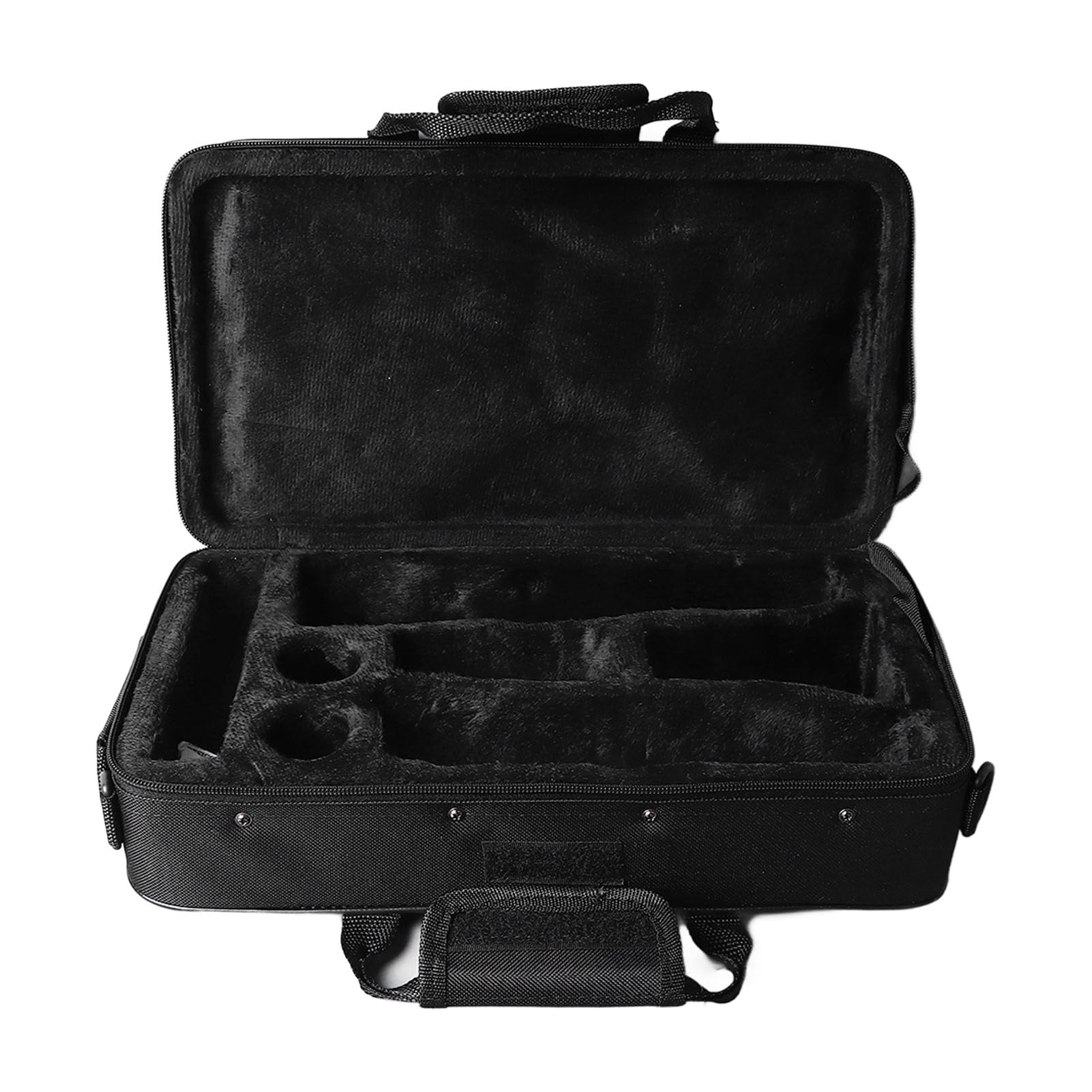 Calidad de Sonido Profesional, Ingeniería de Cuerpo de Plástico BB Clarinete, Teclas Chapadas Ni, Kit Preciso y Preciso y Completo con, Correa de Hombro, Tela, Clamp/Holder de Caña,