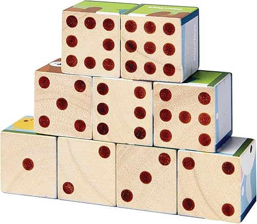 Miniatura 5 de PlanToys Cubos de rompecabezas de animales (4649)