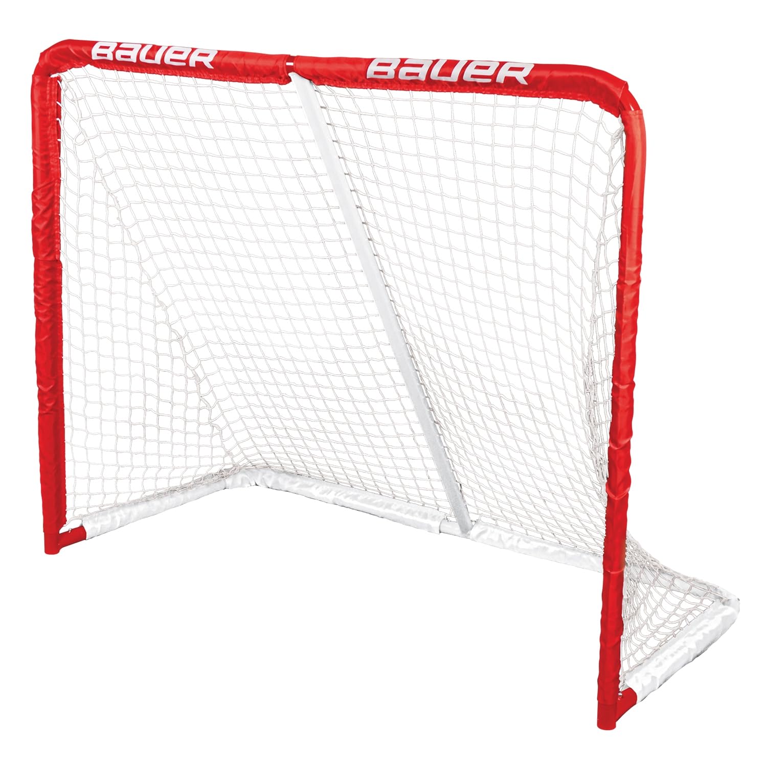 Bauer Junior REC Cage de But en Acier 122 x 94 cm Rouge