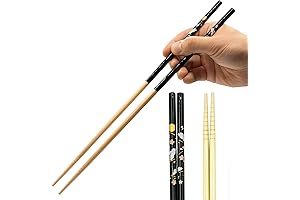 Tanaka Hashi Cooking Chopsticks Japanese-Style Black Cooking Chopsticks