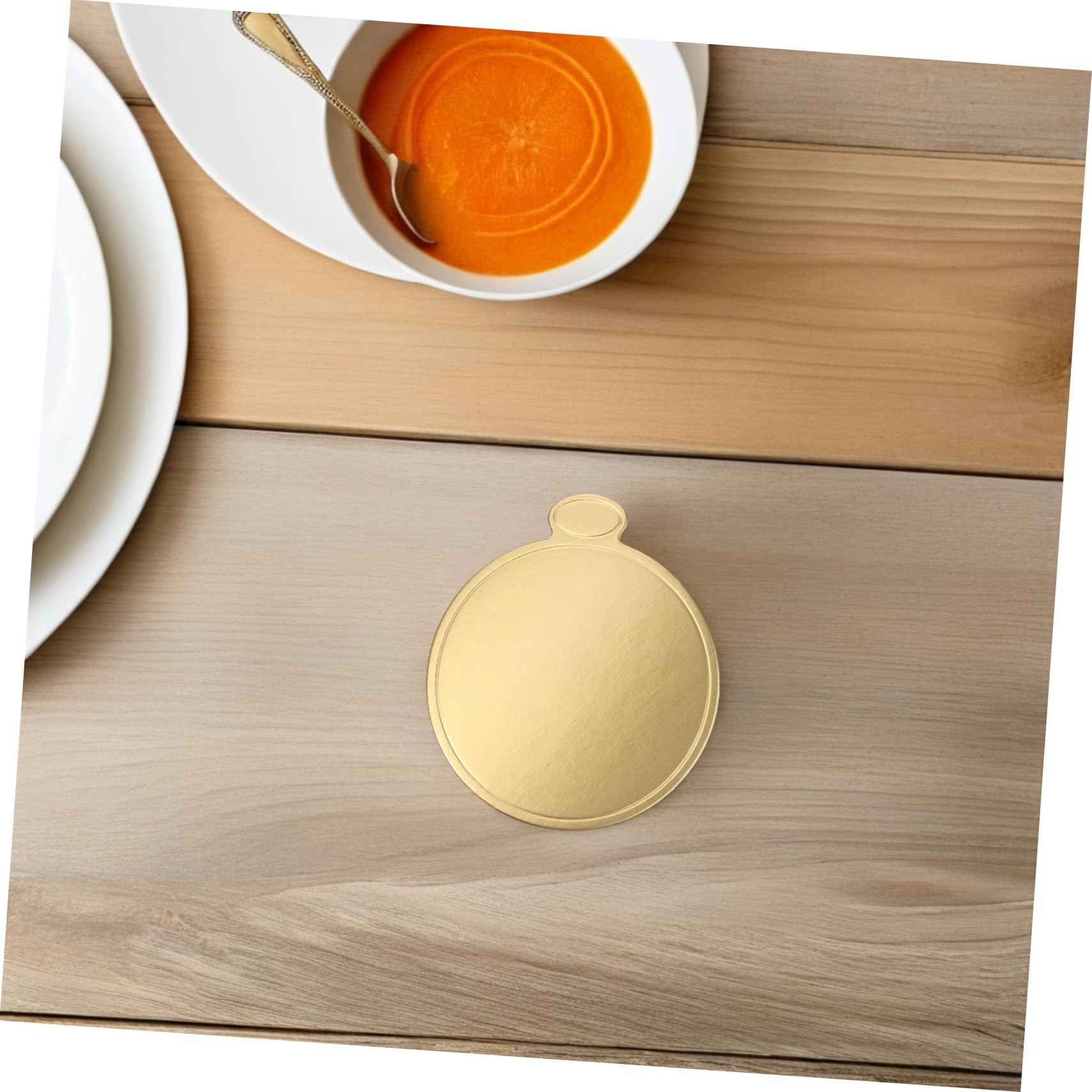 GALPADA 200pezzi Tondi Per Torte in Cartone Cartoncino Per Mousse Tondi Circolari Per Torte Forniture Per Piatti Circolari Per Dessert Sottotorta Base Per Cupcake in Mousse Base Decorativa