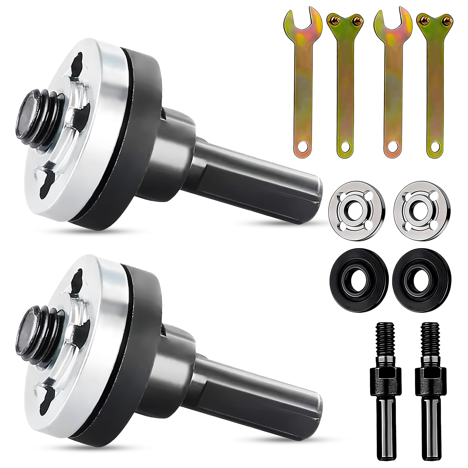 Angle Grinder Adapter with Drill Converter Connector,Connecting Rod Conversion Kit for Electric Drill,Angular Conversion Drill Adapter for Polishing,Cutting and Engraving Metals