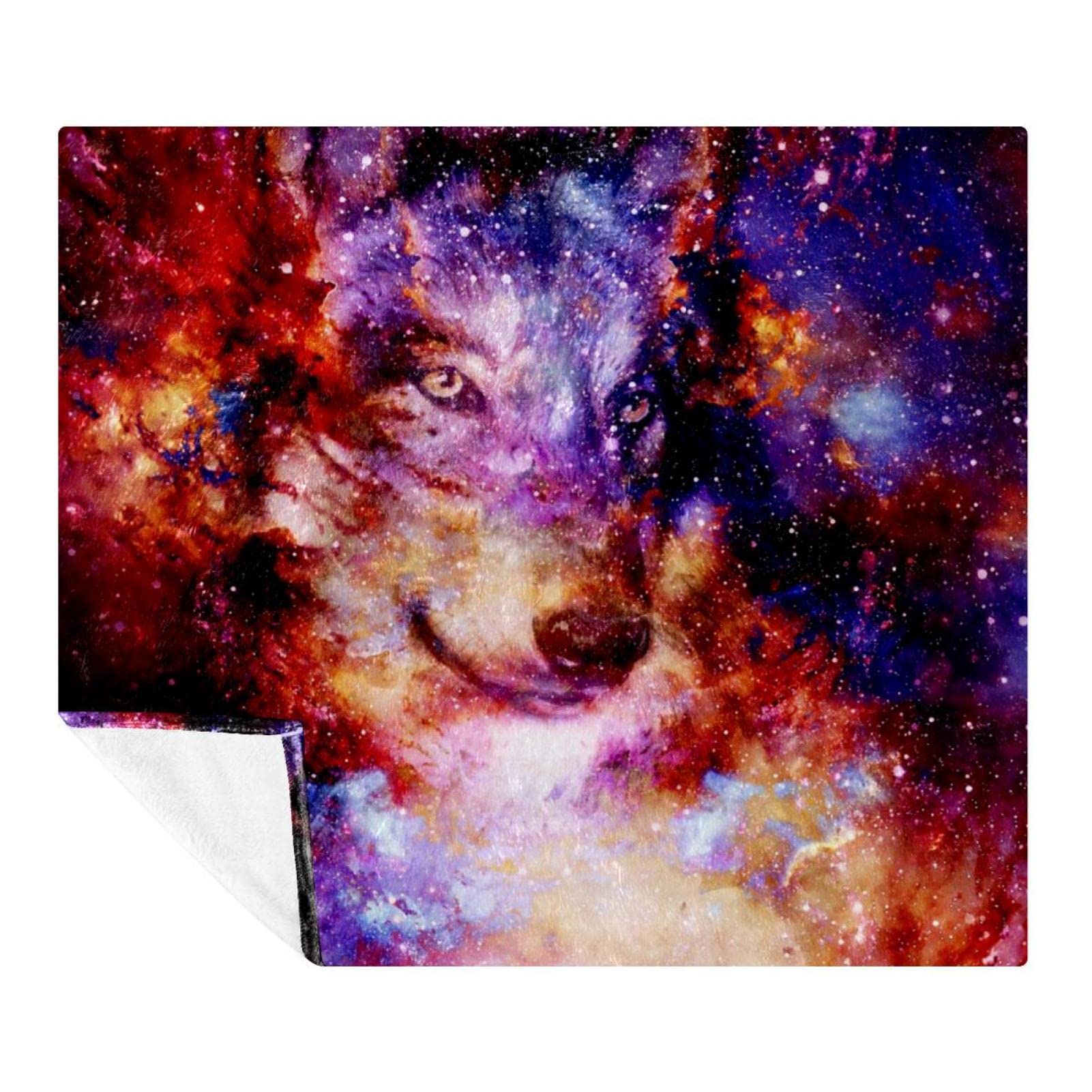 Couverture polaire légère 150x130 pour lit adulte et chambre enfant