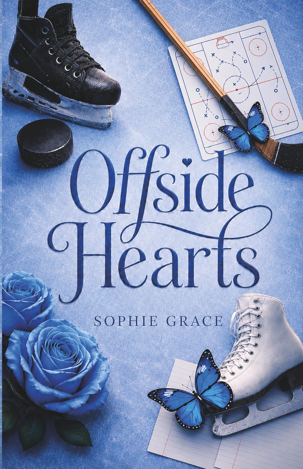 Offside Hearts: Hockey + Ice Skating College Sport Romance