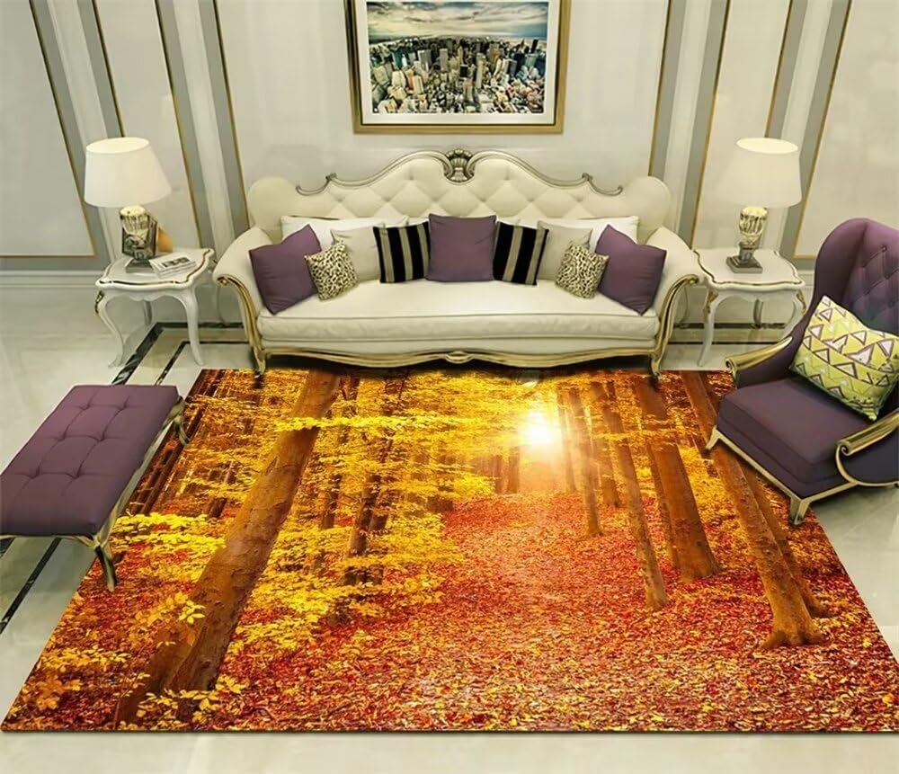 Tapis chambre ado fille à motif abstrait pour un salon cocooning