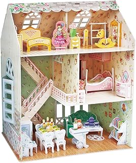 بازل منزل الدمى ثلاثي الابعاد للبنات من كيوبيك فن - 160 قطعة