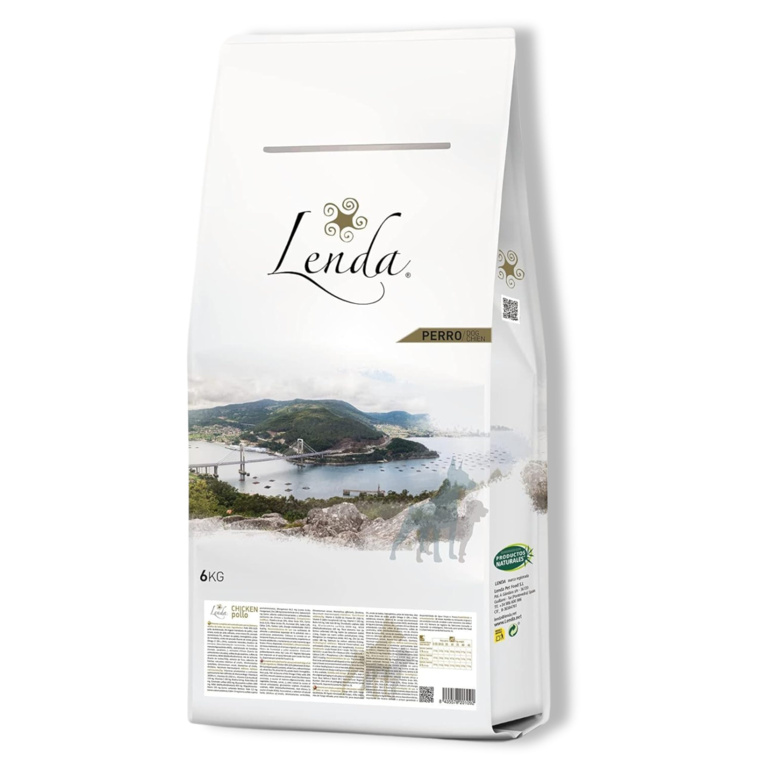 Lenda Light 6 KG - Pienso para Perros Adultos con Sobrepeso o Tendencia a Engordar | Comida para Mascotas Rica En Pollo Y Baja En Calorías | Ideal para Perros Esterilizados
