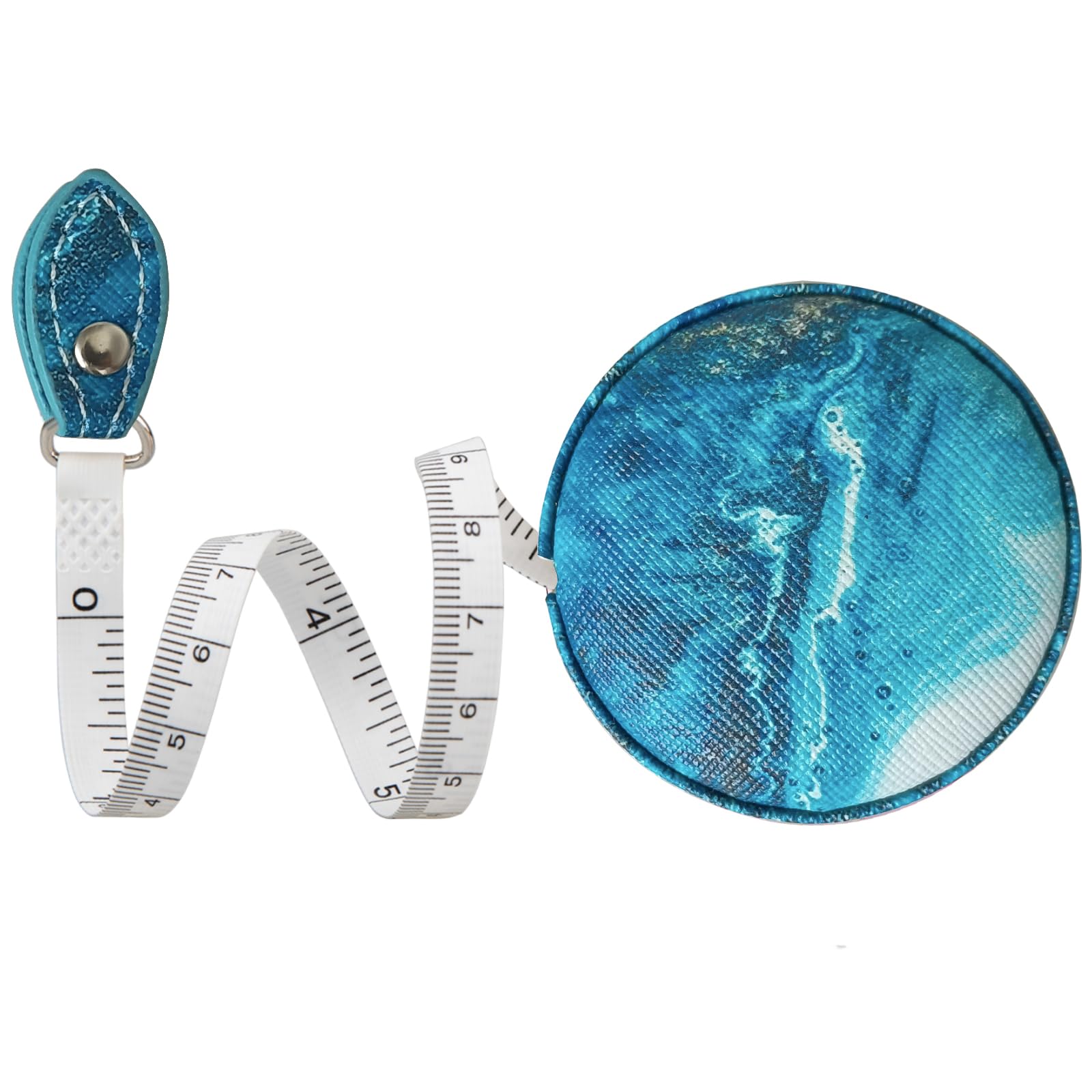 Tape Measure for Body Measuring Fabric Sewing Tailor Ruler Flexible Soft Pocket Small Mini Body Measurement Cloth Measuring Tape 60 Inch Premium Leather Retractable Tape Measure