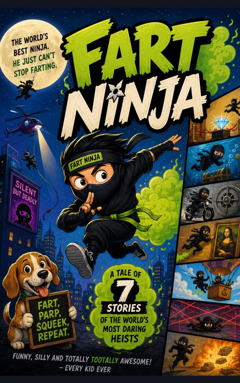 Fart Ninja: The Worlds best Ninja, but he just can’t stop farting