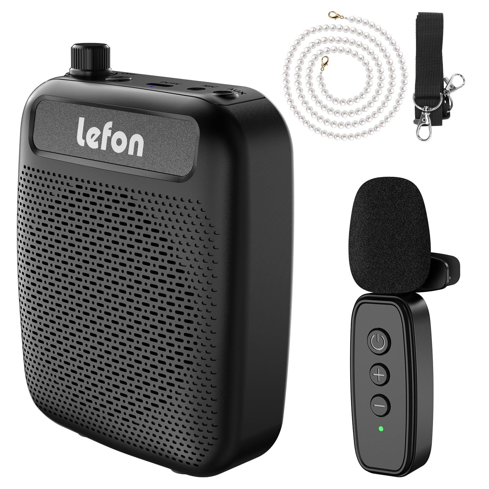 Amazon.co.jp: Lefon ポータブル拡声器 ワイヤレス拡声器 10W 無線拡声