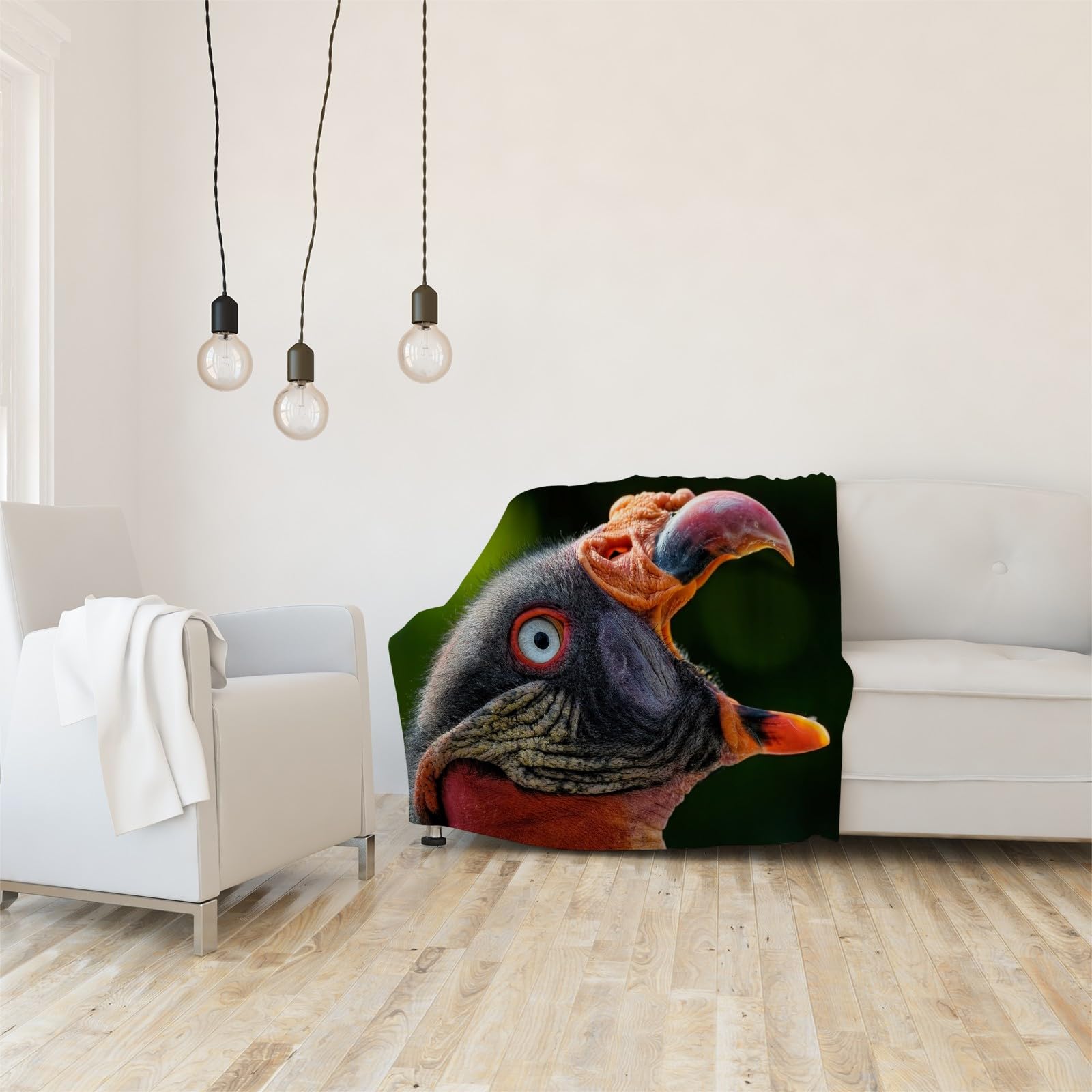 Królewski orzeł koc dla zwierząt koc na łóżko pojedyncze ciepłe miękkie koce na sofę flanelowe 180 x 200 cm na wszystkie pory roku