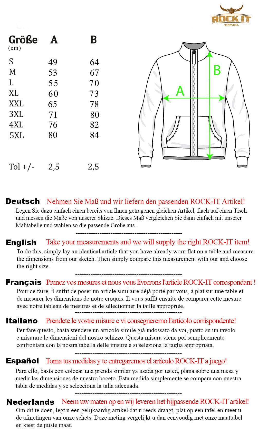ROCK-IT Apparel I bluza męska bez kaptura, bluza męska ze stójką i zamkiem błyskawicznym [S-5XL], jakość premium z polarową stroną wewnętrzną, wiele kolorów