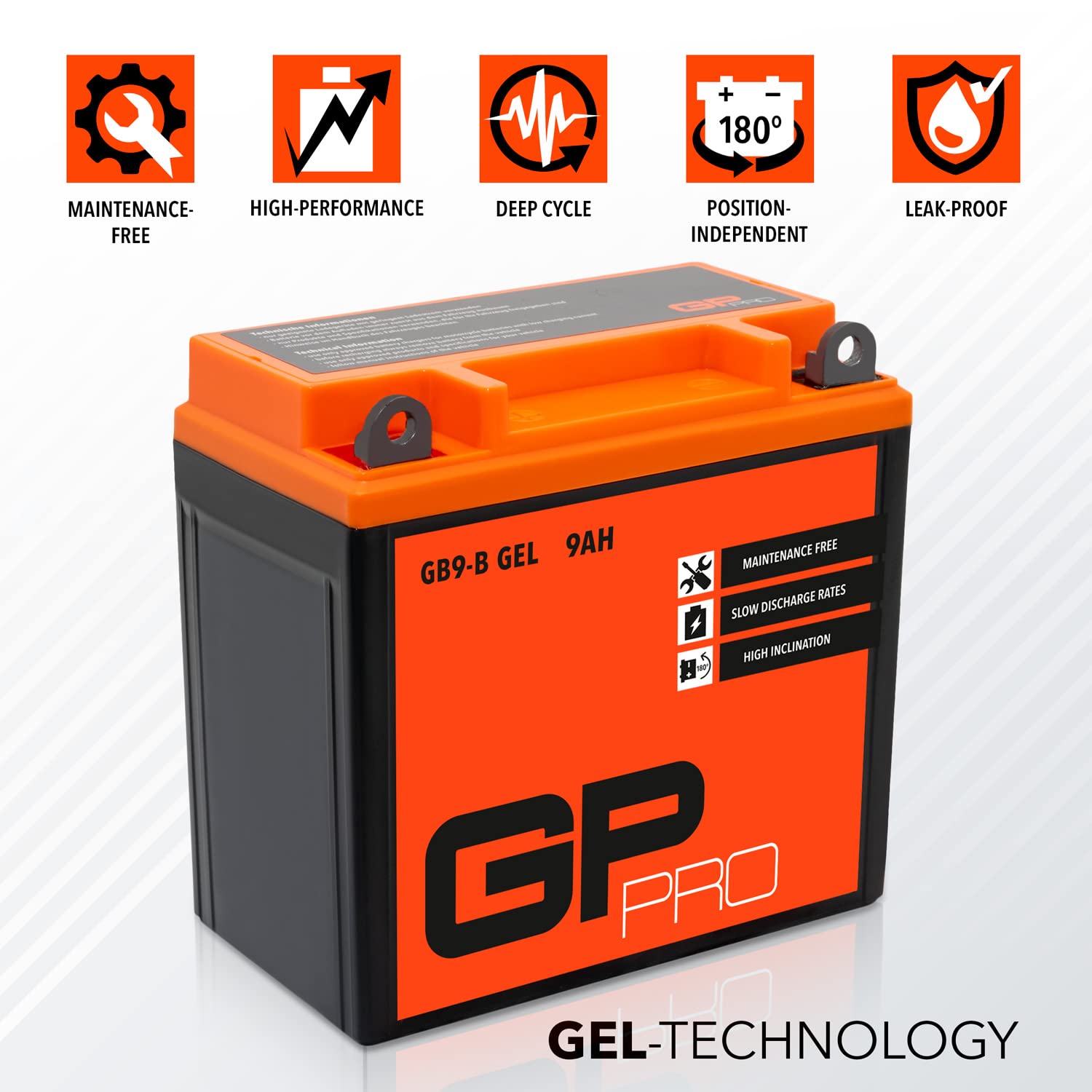 Batteria YTZ10S-BS Motorparts Per Yamaha T-MAX 500 4T - 12V 8.6AH - Senza Manutenzione - Foto 7