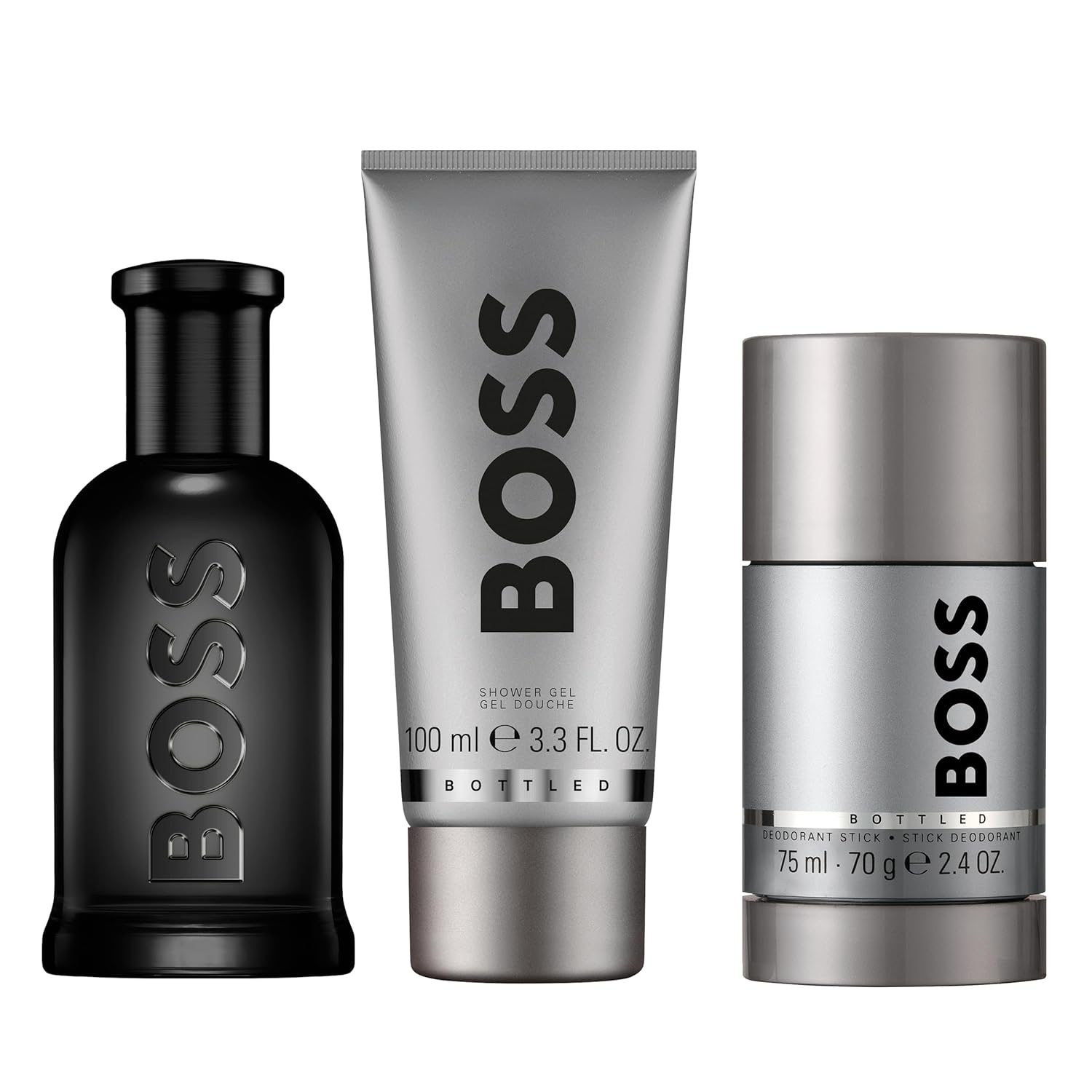 Hugo Boss Bottled Parfum Fragrance.Sets (Multi) 100 ML + 75 ML + 100 ML em promoção! Veja a oferta e mais achadinhos de Kits & Presentes 2 Hoje é o melhor dia para comprar Hugo Boss Bottled Parfum Fragrance.Sets (Multi) 100 ML + 75 ML + 100 ML com aquele preço maroto! Promoção! Aproveite a oferta! 2