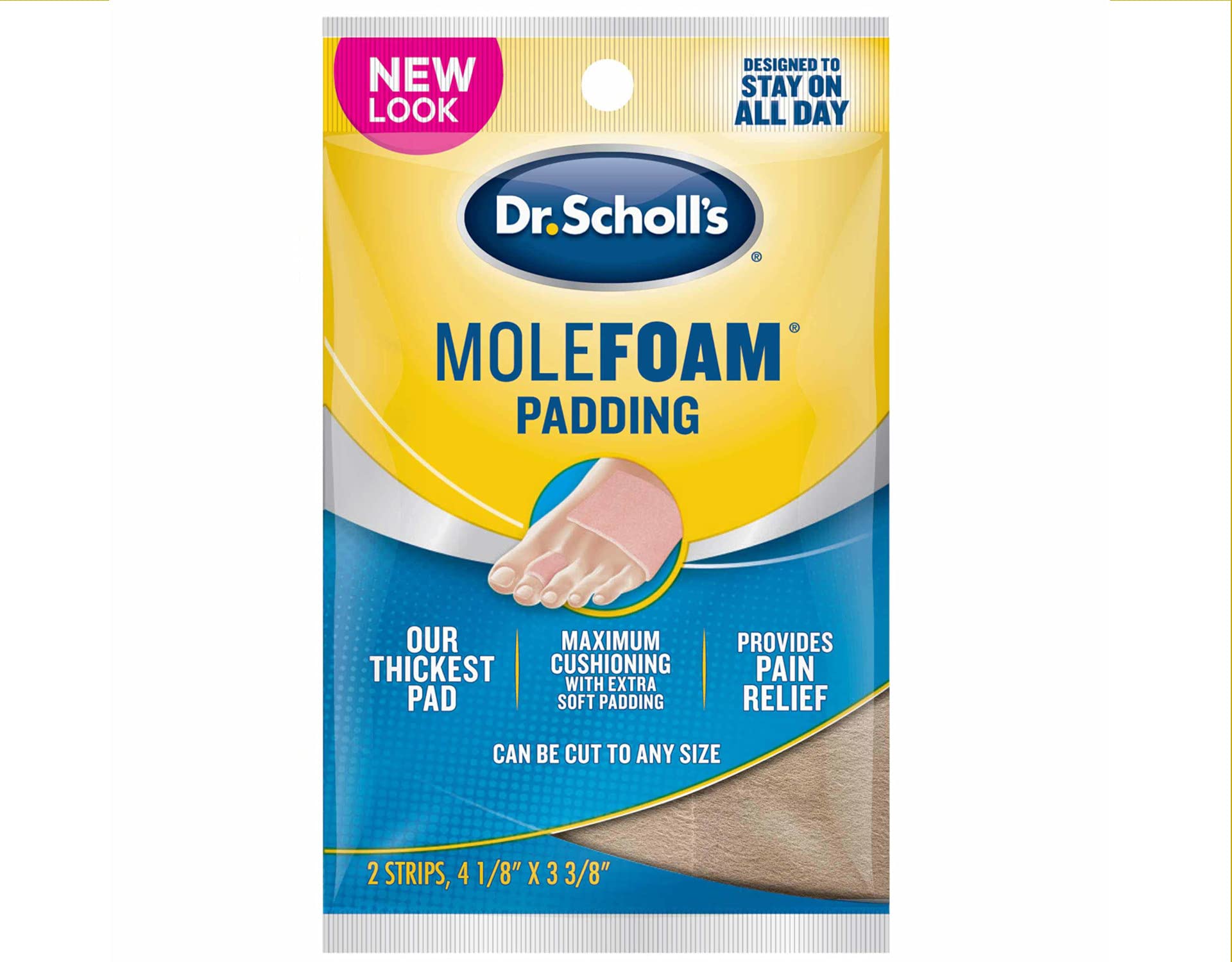 Dr. Scholl'sMolefoam Padding 2 Each (Pack of 11)