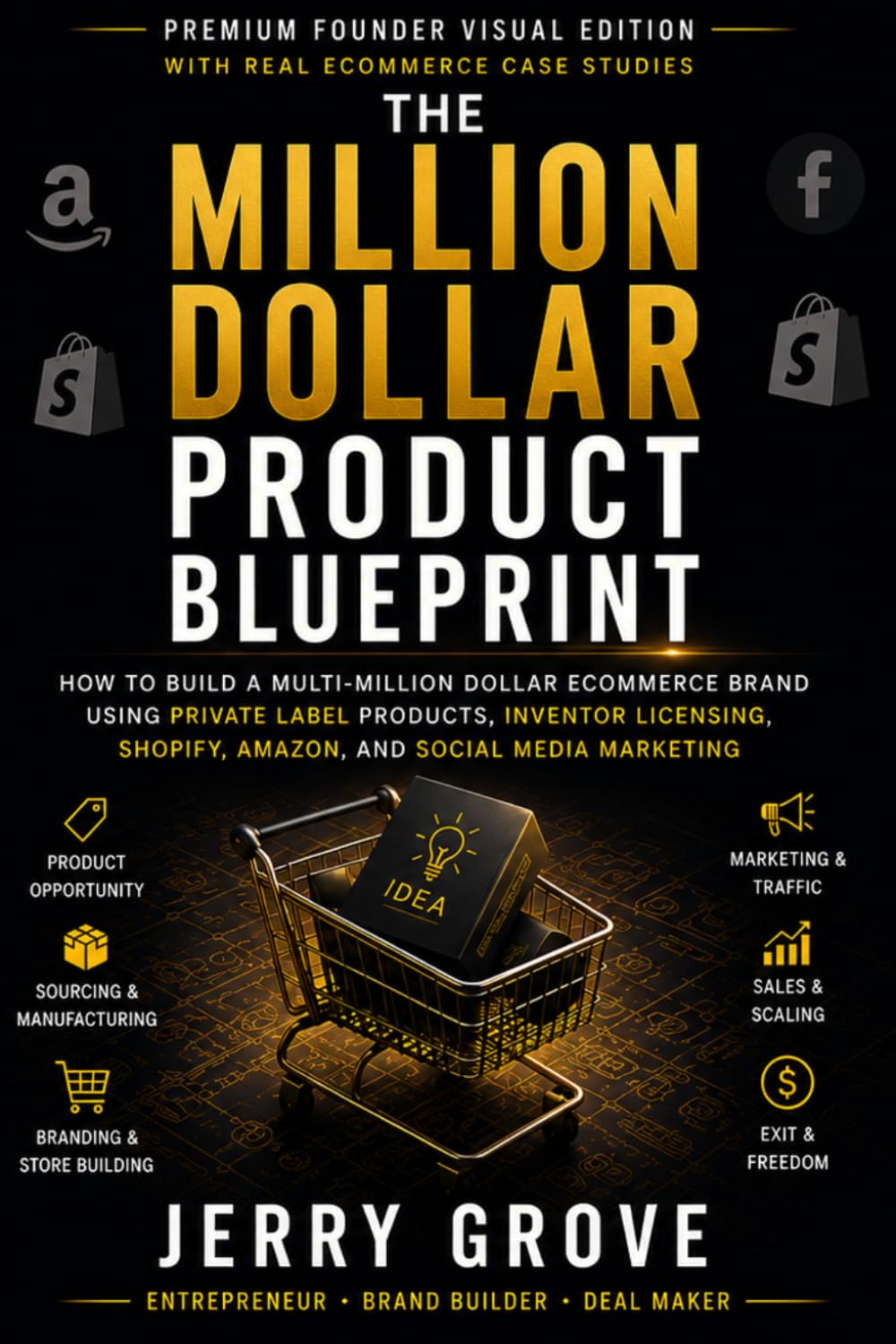 The Million Dollar Product Blueprint: How to Build a Multi-Million Dollar Ecommerce Brand Using Private Label Products, Inventor Licensing, Shopify, ... Dollar E-commerce Business Blueprint Series)
