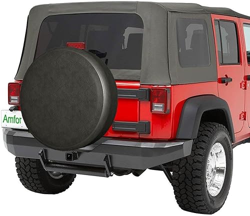 Miniatura 8 de AmFor - Cubierta de neumático de repuesto protectores de neumáticos impermeables ajuste universal para Jeep Trailer RV SUV camión y muchos vehículos