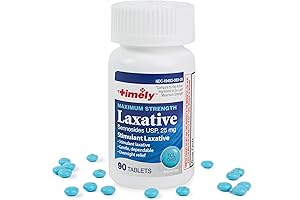 Timely - Max Lax Laxatives - 90 Maximum Strength Tablets - Occasional Constipation Relief