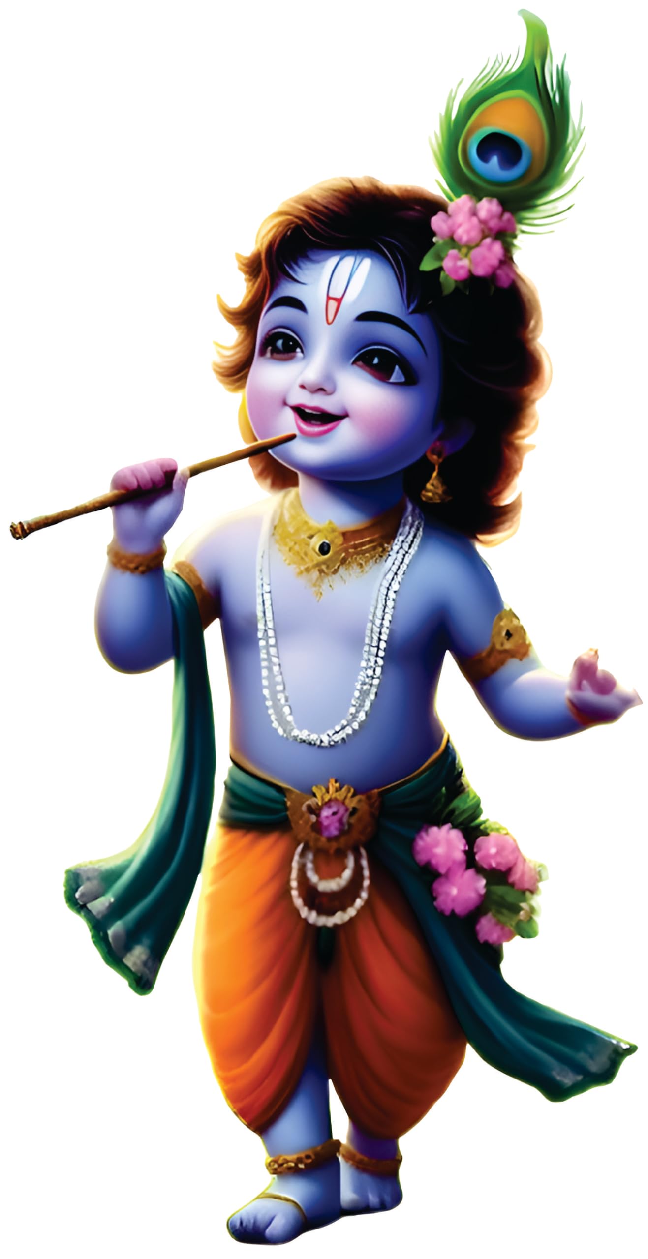 Ridit Creation ™ Big Size bal Krishna with baansuri Self Adhesive Wall Stickers for Living Room, Bedroom, Hall Home Etc. Size-(55 X 29) cm (B0D9QGR7G4) Amazon Price History, Amazon Price Tracker