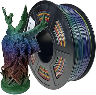 Stronghero3D ABS 3D Printer Filament 1.75mm,Multicolors,Rainbow,1kg(2.2lbs) Accuracy +/-0.05mm for ender3 Cr10