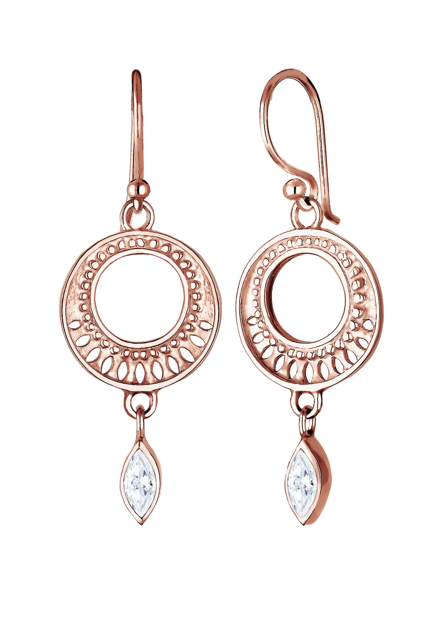 Elli Women Silver Dangle & Drop Earrings - 307642117