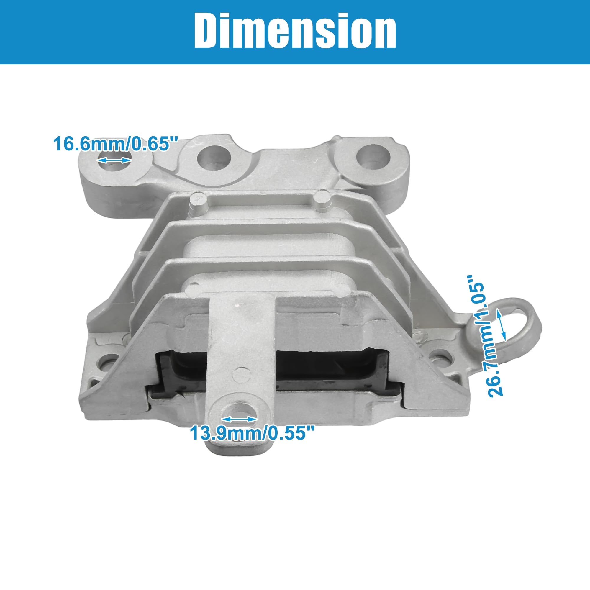 QUARKZMAN Right Motor Gear Bracket 13227719 22744337 for Buick 