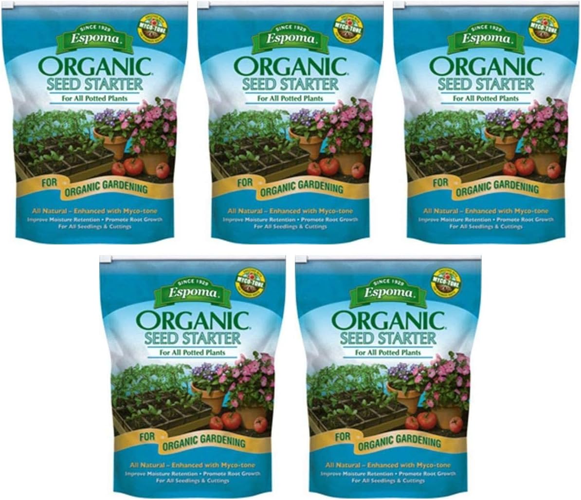 Espoma SS8 8-Quart Organic Seed Starter (5 Pack(8-Quart))