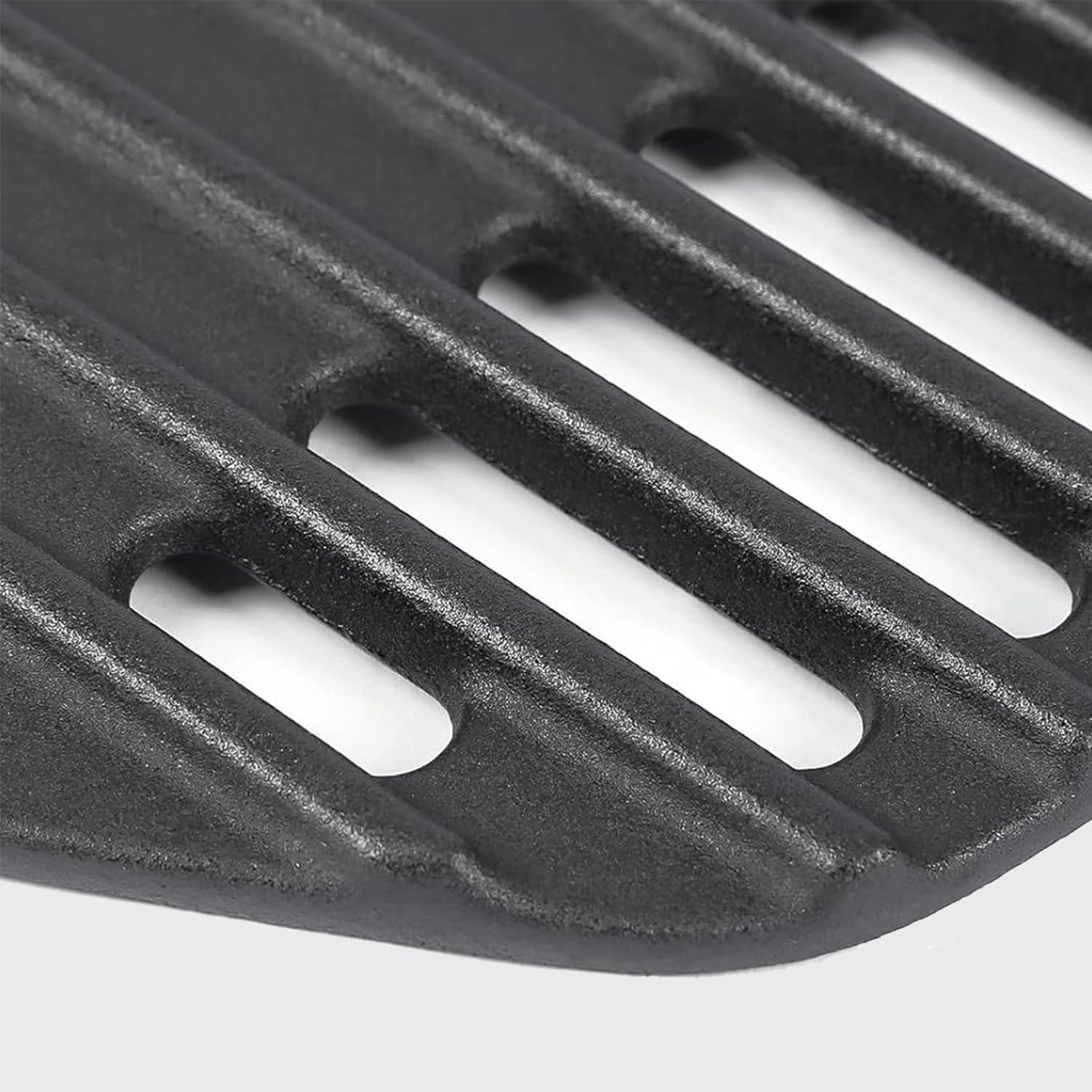2 Grilles De Cuisson En Fonte Pour Barbecue Weber Q100, Q300, Q320, Q3000, Q3200 - 45.5x31.5 Cm - Distribution De Chaleur Uniforme
