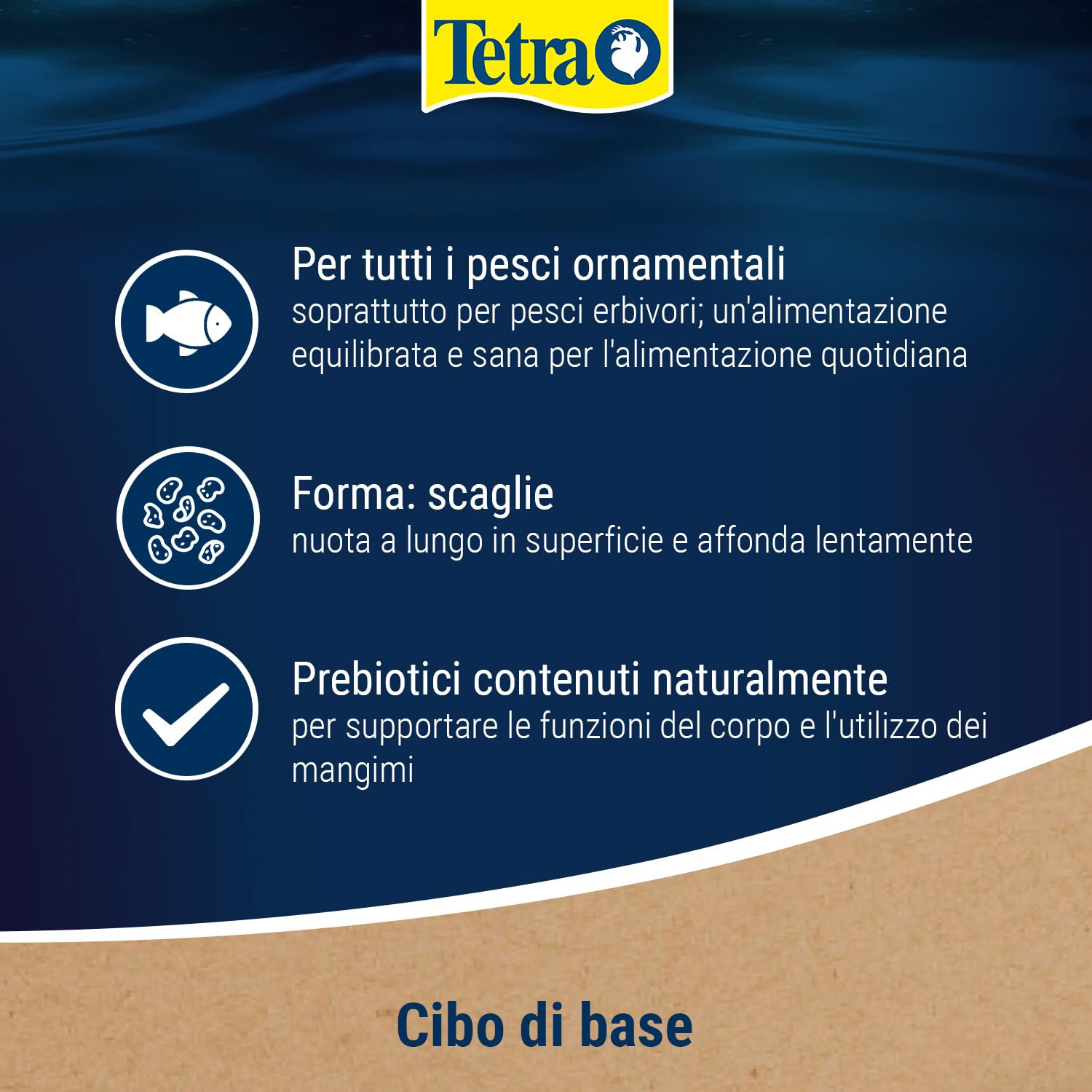 TetraPhyll Flakes - Mangime per tutti i pesci ornamentali erbivori, mangime in scaglie con fibre essenziali, secchio da 10 L