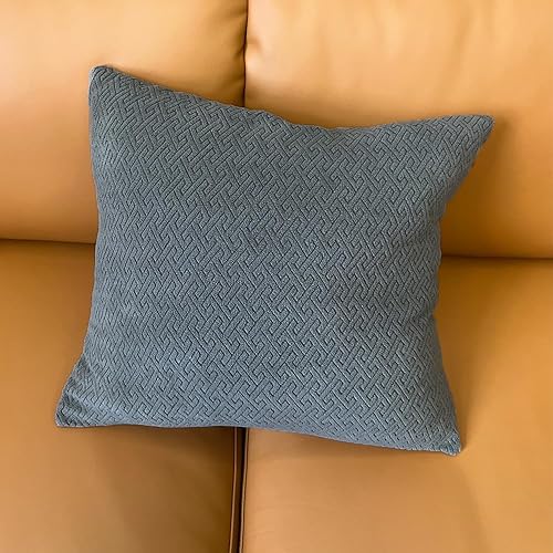 BOCTOPUG Fundas de cojín para sofá, fundas de cojín de repuesto individuales, funda de cojín de asiento suave para sofá, no impermeable (funda de