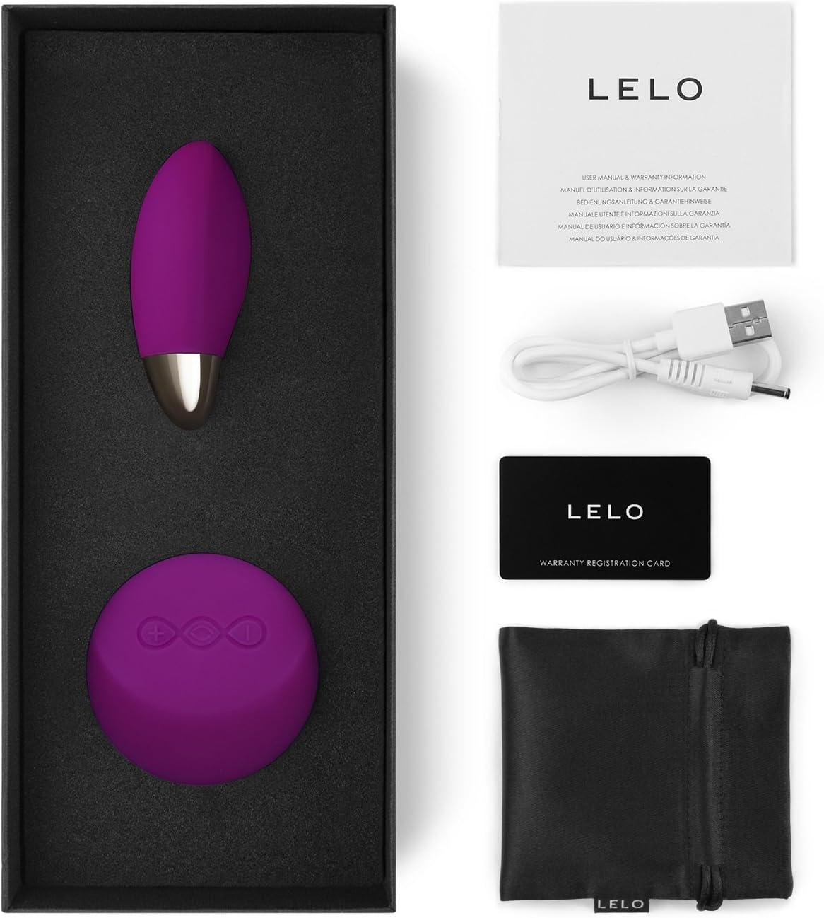 Lelo Lyla 2 Huevo Vibrador Deep Rose, Bala Vibradora de Uso ...