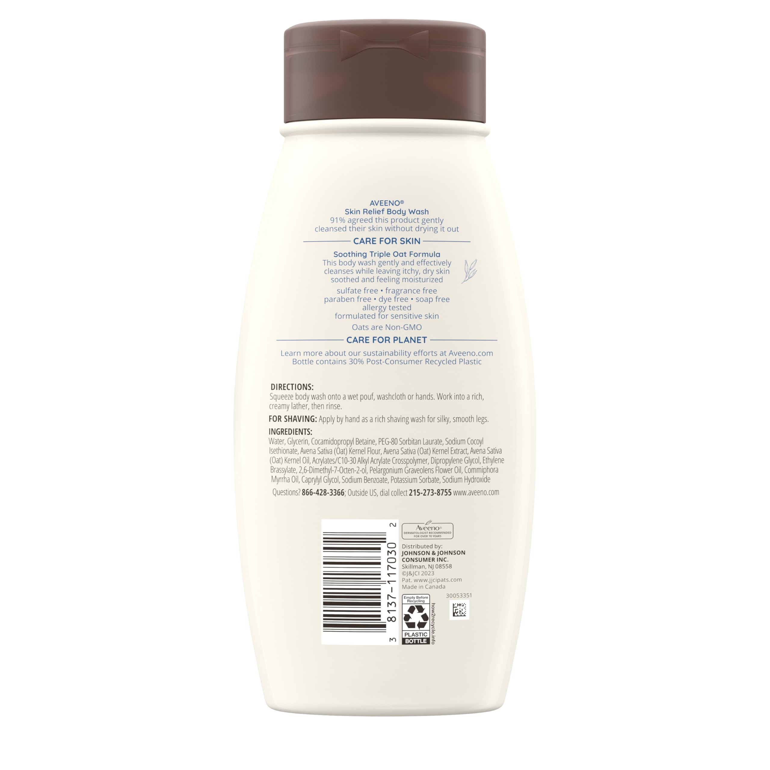 Aveeno Skin Relief Body Wash with Triple Oat Formula
