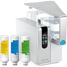 AquaTru Classic Alkaline Countertop Water Filter System for PFAS & Other Contaminants with 4-Stage Ultra Reverse Osmosis Technology (No Installation Required) (AquaTru Classic Alkaline (Old SKU))