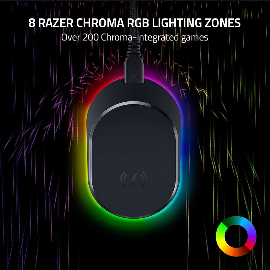 dreamGEAR QUAD DOCK PRO? ホワイト Amazon.com: Razer Mouse Dock Pro with Wireless Charging Puck