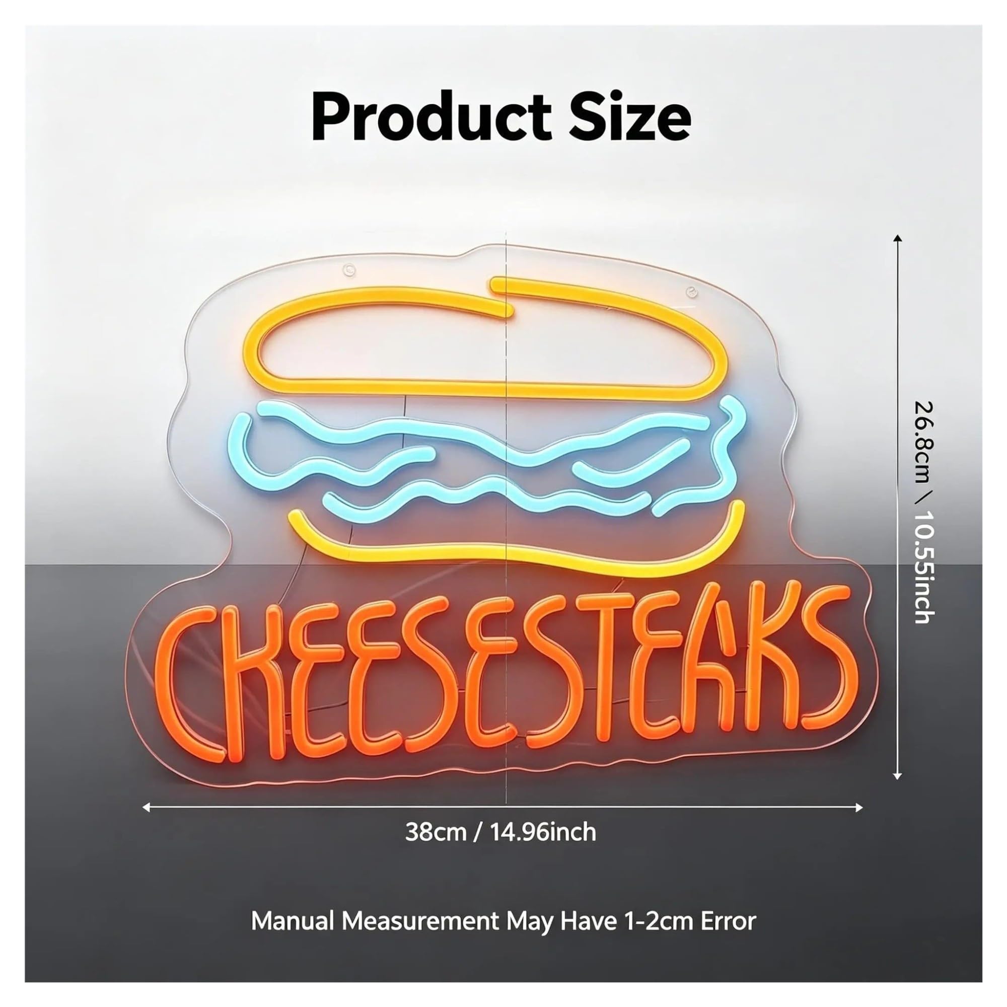 Insegna al Neon Insegna Al Neon Di Cheesesteaks