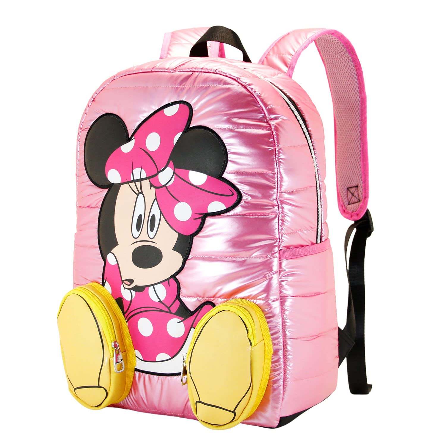 Disney Minnie Mouse Shoes-Mochila Padding db, Rosa, 30 x 41 cm, Capacidad 15.5 L