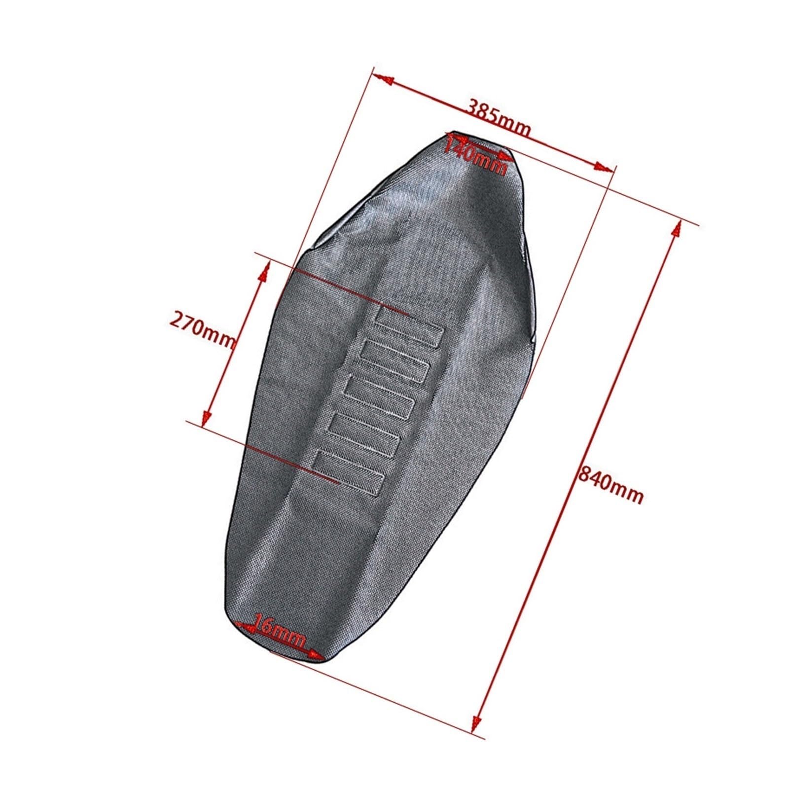 Fodere per sedili Coprisedile Rivestimento del cuscino del sedile del motociclo Particelle resistenti all'usura, a prova di sole, impermeabili, antiscivolo