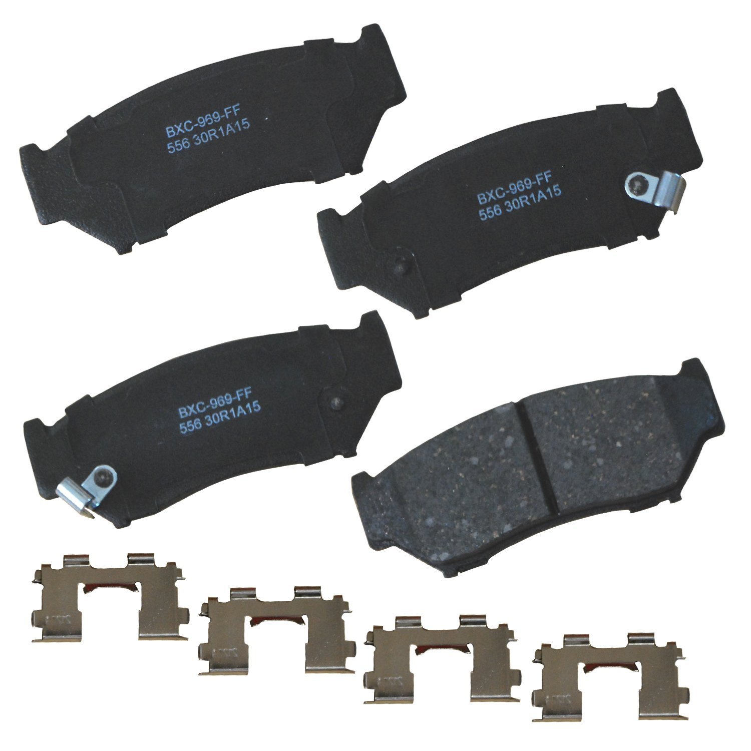 BendixPremium SBC556 Ceramic Front Brake Pads for Chevrolet Tracker 2004-1998, Geo Tracker 1997-1996, Suzuki Sidekick 1998-1991, Vitara 2004-1999