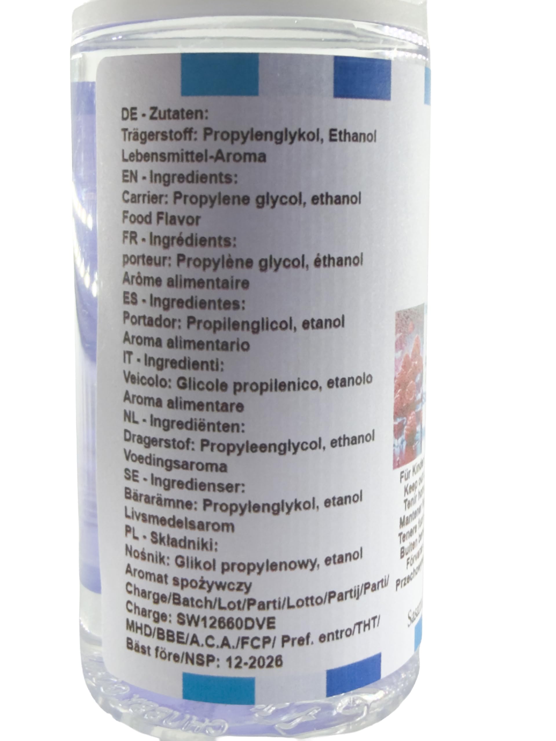 Lampone - raspberry ice aroma concentrato - vegano - Sasami - 100ml