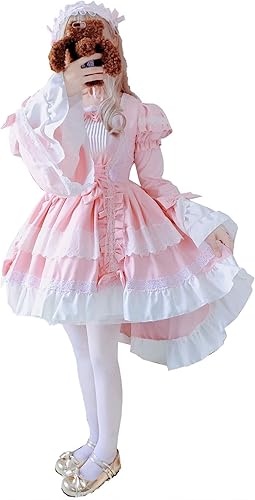 Amazon Sperospera ゴスロリワンピース ロリータ ゴスロリ ワンピース コスプレ 甘ロリ 黒ロリ 悪魔 ロリィタ 女装 Cosplay Lolita Fashion メイド服 メイド C ピンク L おもちゃ おもちゃ Amazon Sperospera ゴスロリワンピース ロリータ ゴスロリ ワンピース コスプレ 甘ロリ 黒ロリ 悪魔 ロリィタ 女装 Cosplay Lolita Fashion メイド服 メイド C ピンク L おもちゃ おもちゃ