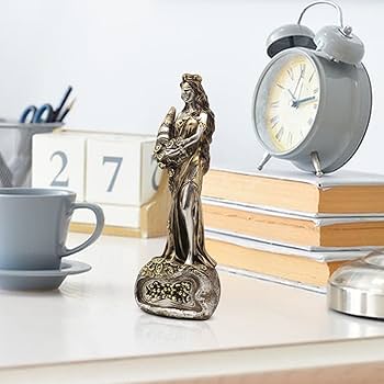 Amazon.co.jp: 女神フォルトゥナの置物、盲目の女神フォルトゥナ